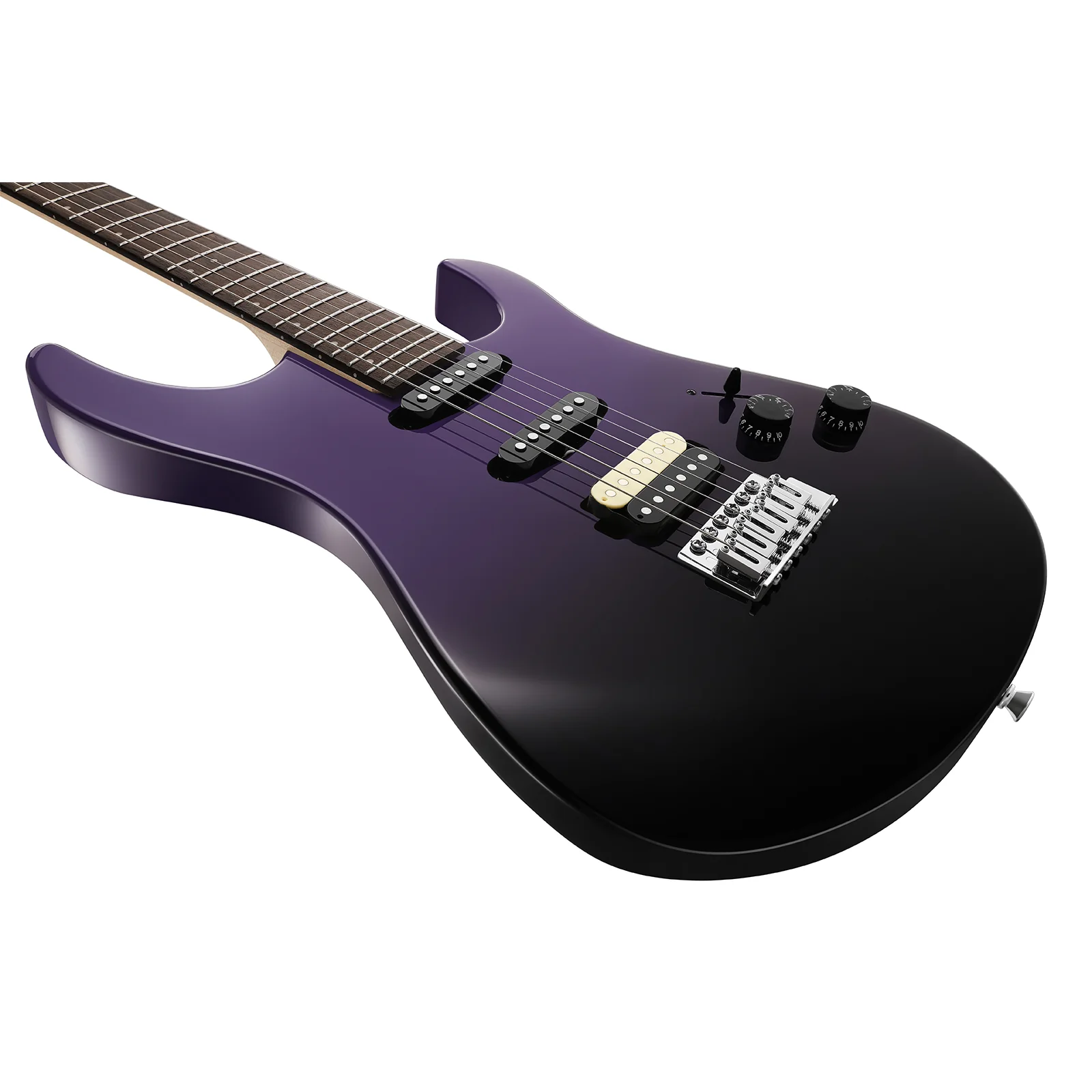Donner DMT-66 Midnight Purple Gradient Guitar - Image 10