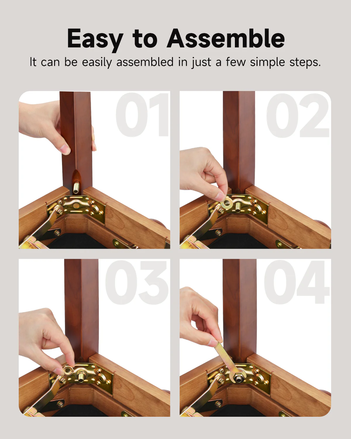 Donner Adjustable-Height Piano Bench - Image 8