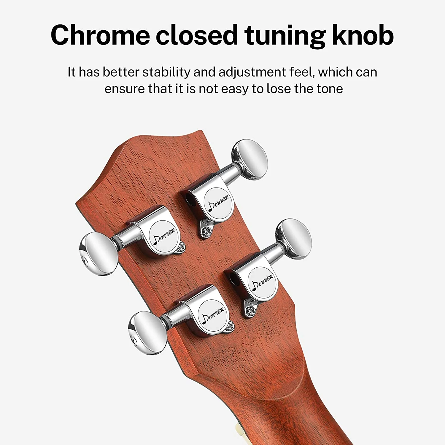 Donner DBU-200 4-String Banjolele 23 Inch - Image 5