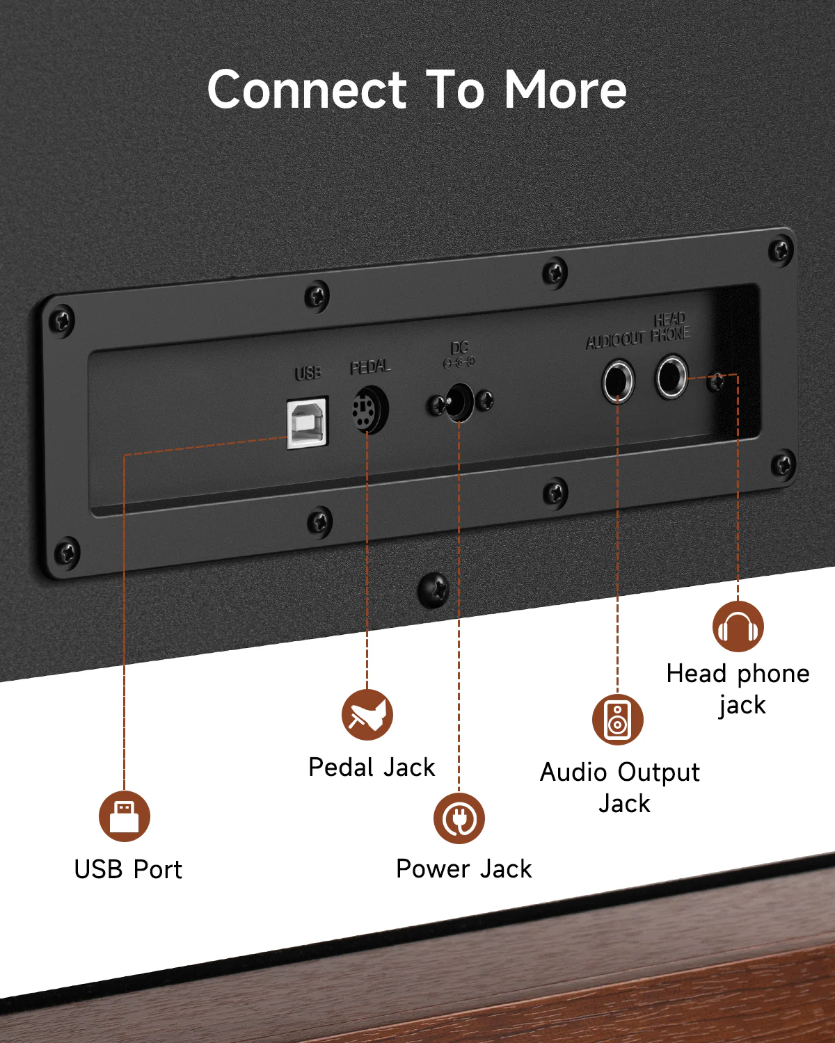 Donner DDP-200 PRO Hammer Keyboard Digital Piano - Image 15