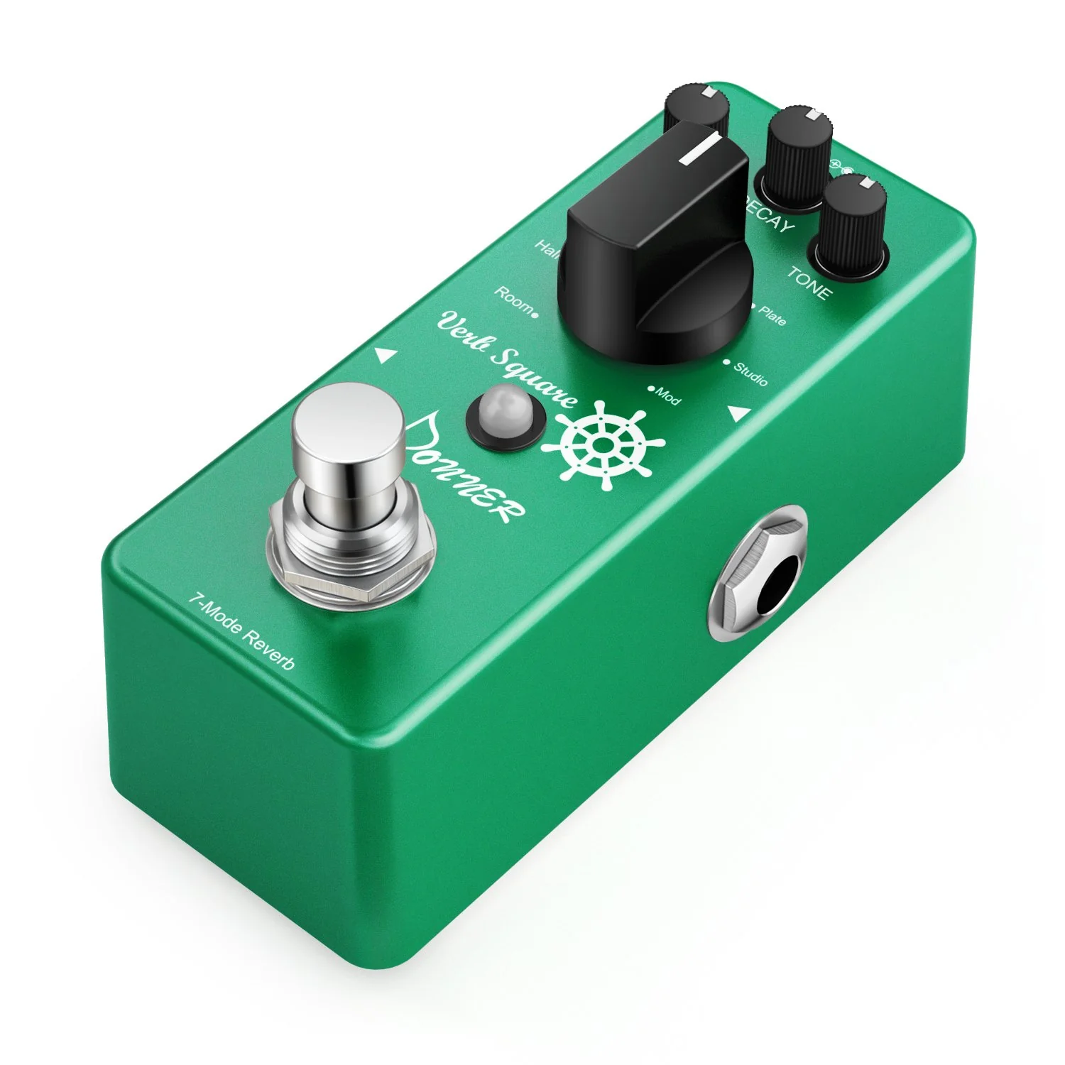 Donner Verb Square Reverb Pedal Time Effect with 7 Reverb Modes - Image 5