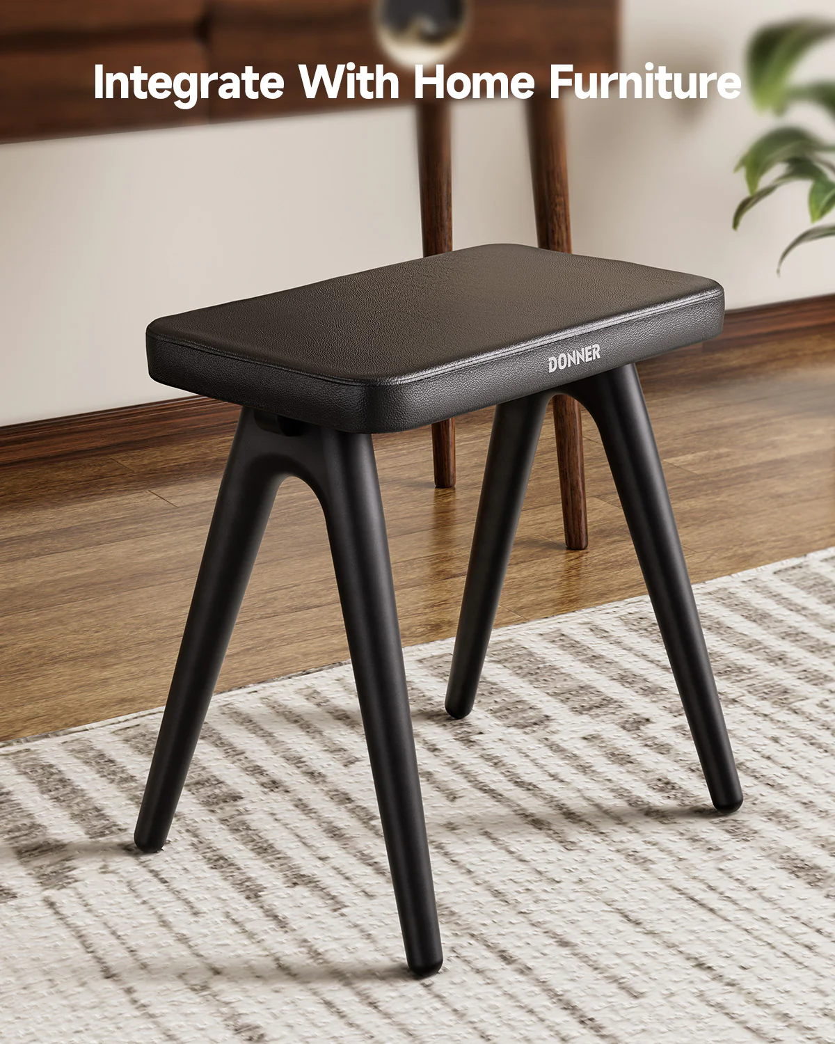 Donner DKB-100 Home Style Piano Bench - Image 5