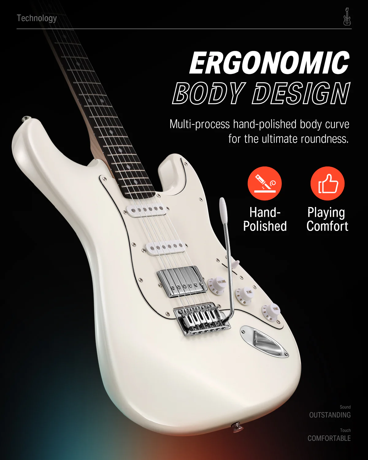 Donner DST-152 ST Electric Guitar Kit - Image 13