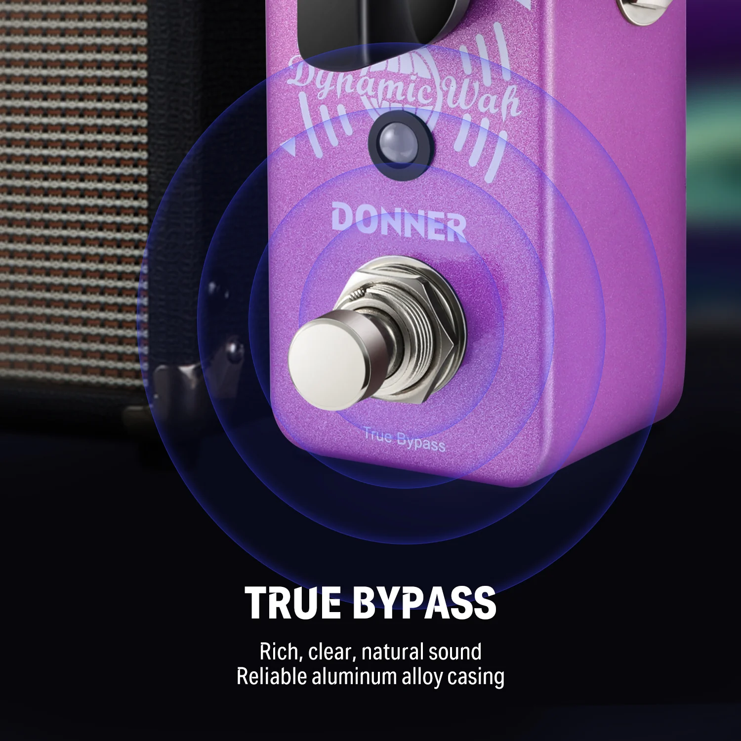 Donner Dynamic Wah-Wah Pedal Filter Effect - Image 3