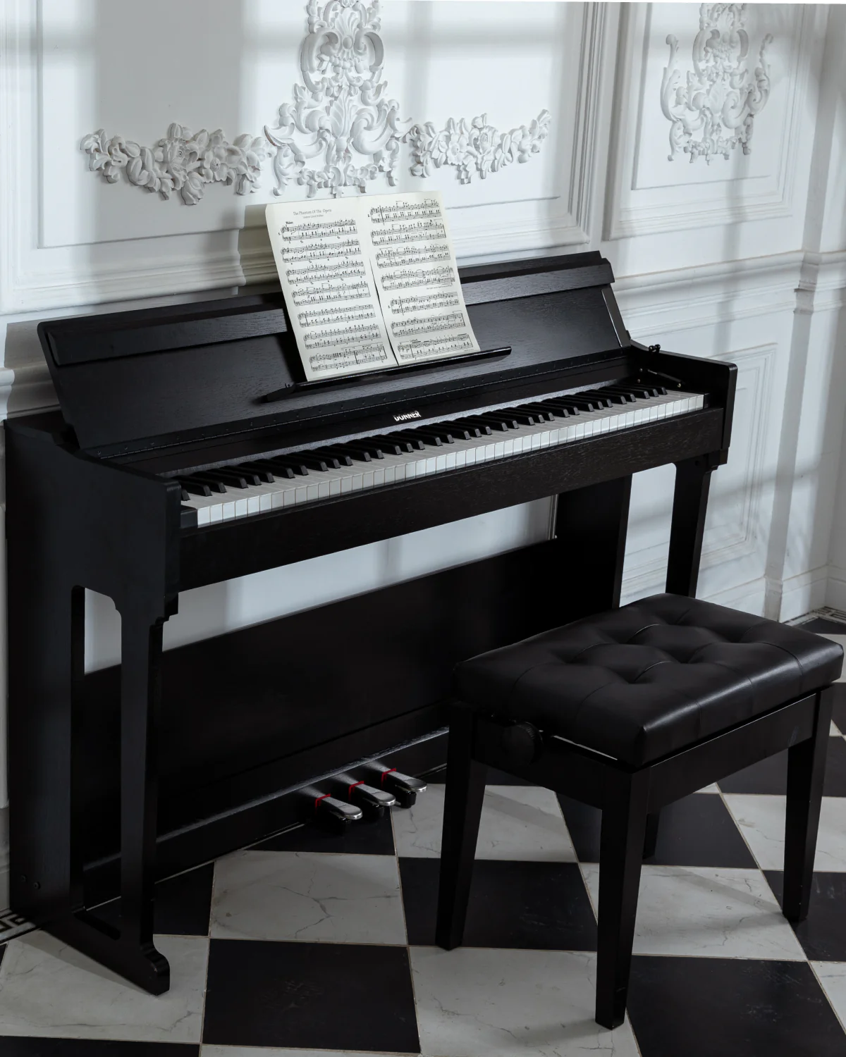 Donner DDP-90 Upright Digital Piano with Flip Cover - Image 18