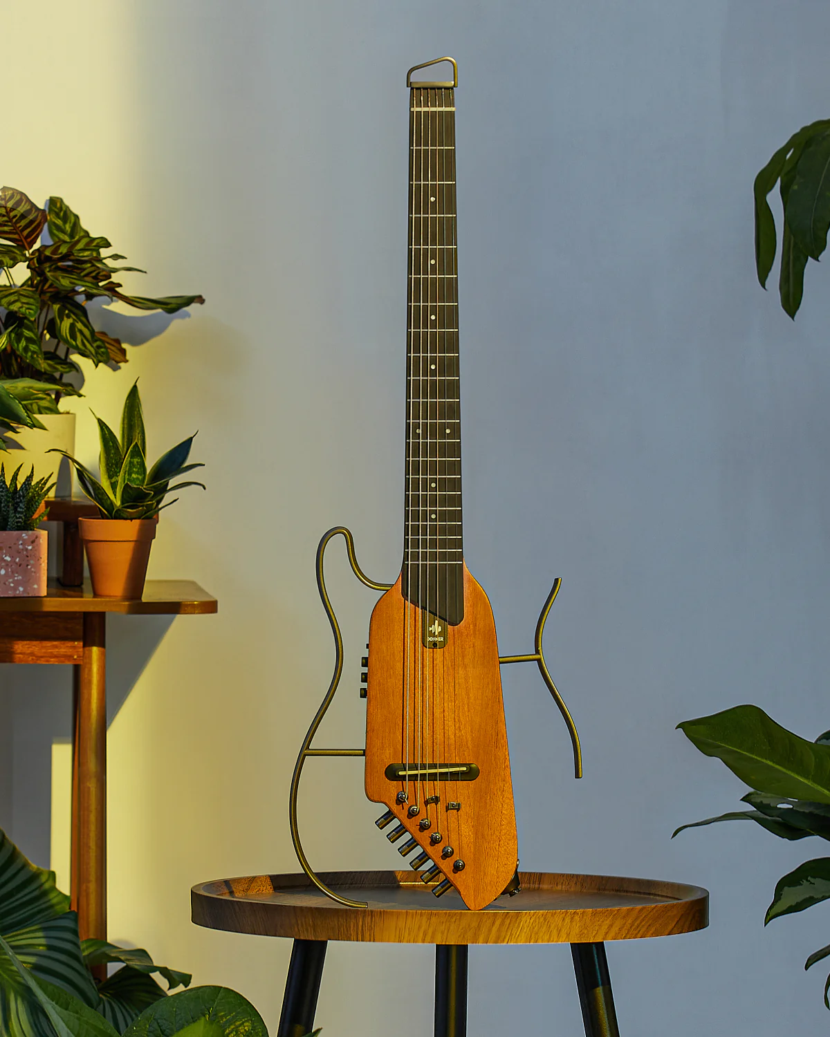 Donner HUSH™ I Acoustic-Electric Travel Guitar - Image 13