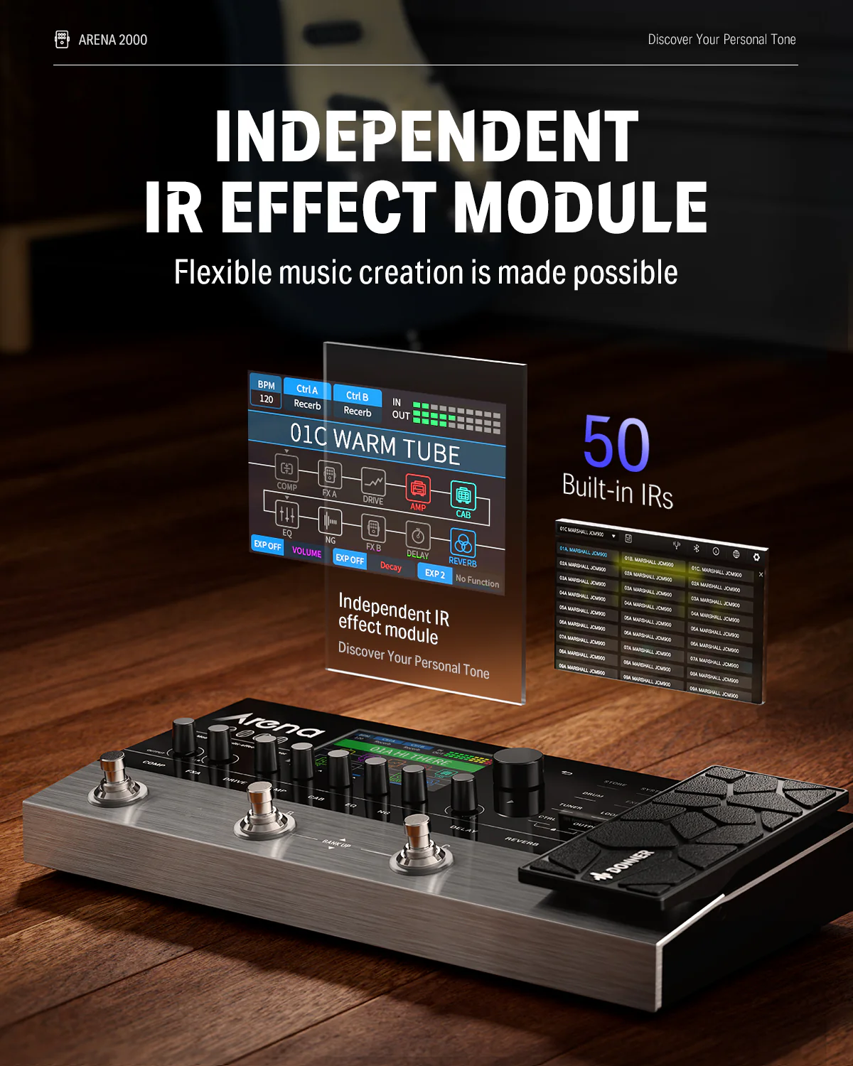 Donner HUSH™ I Acoustic-Electric Travel Guitar - Image 23