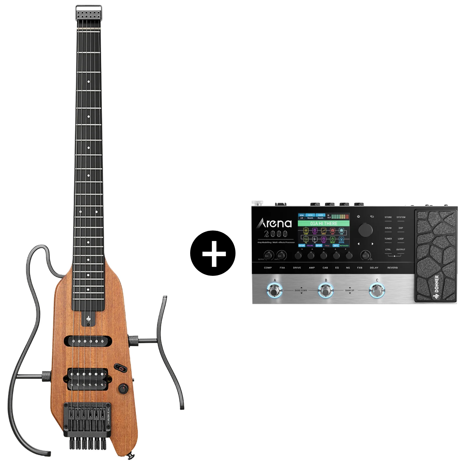 Donner HUSH™ X Electric Guitar - Image 12