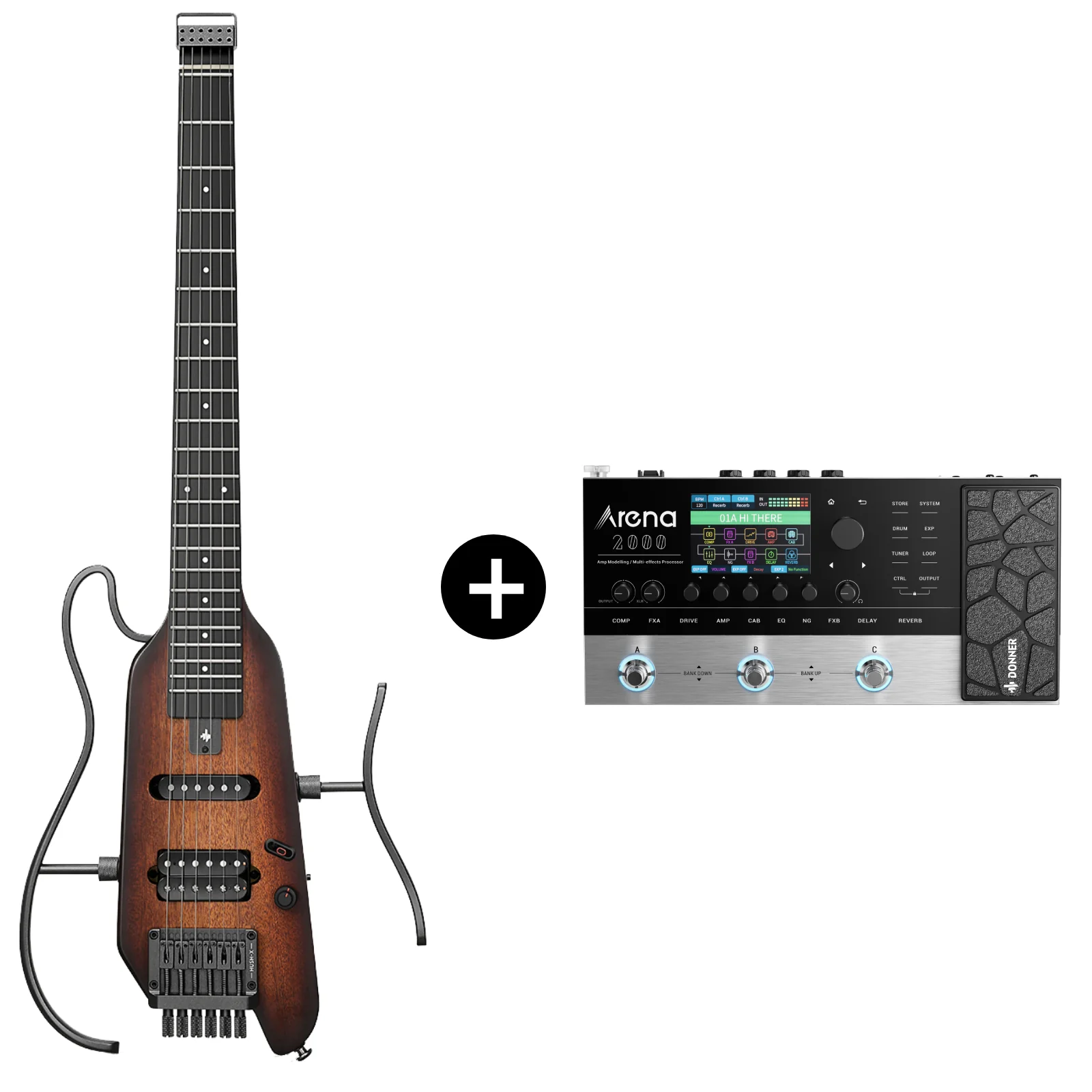 Donner HUSH™ X Electric Guitar - Image 13