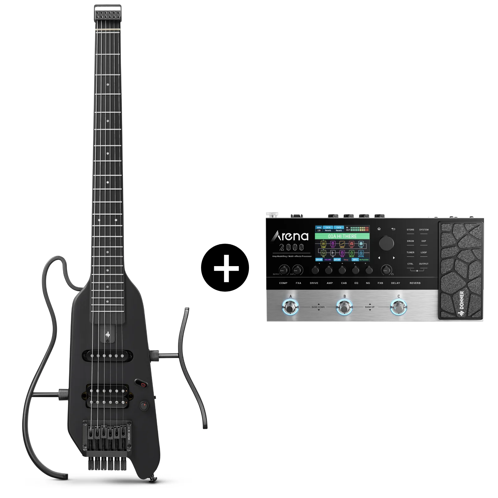 Donner HUSH™ X Electric Guitar - Image 19