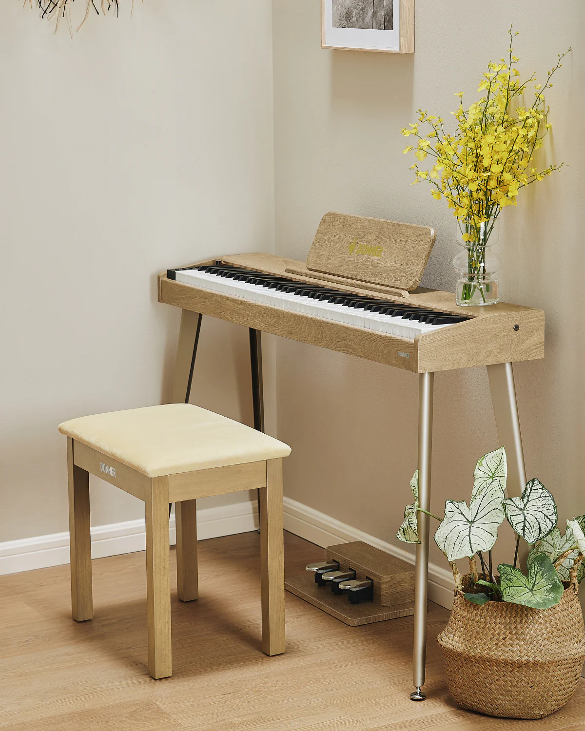 Donner DKB-10 Piano Bench w/Storage - Image 7