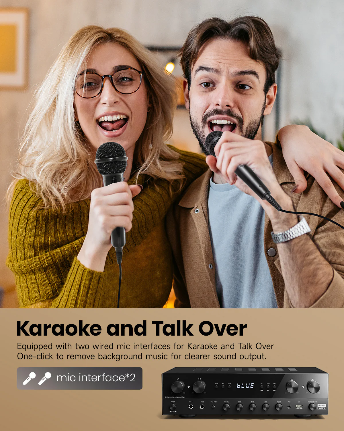 Donner MAMP5 4 Channel Amplifier - Image 5