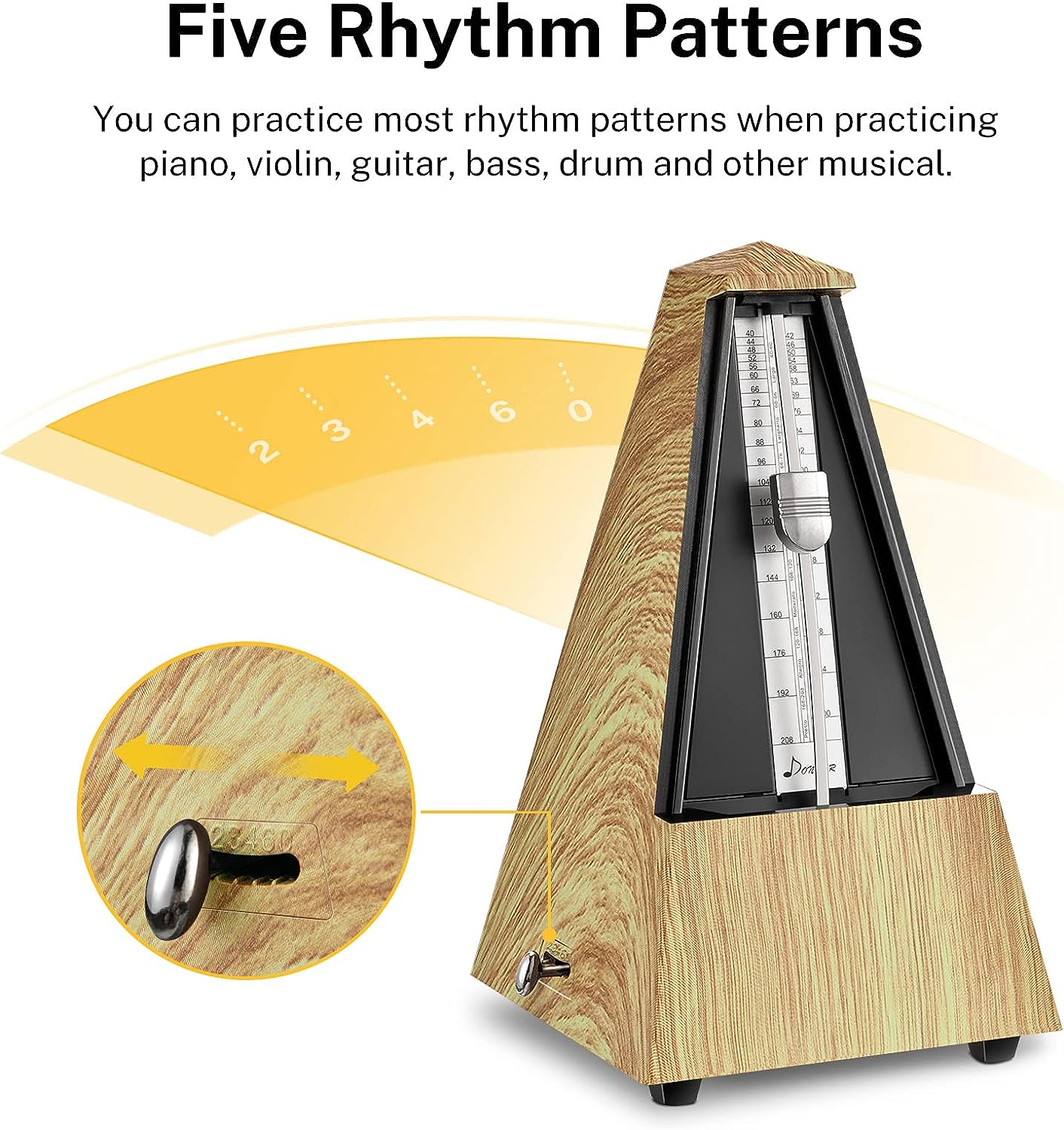 Donner Mechanical Metronome DPM-1 - Image 3