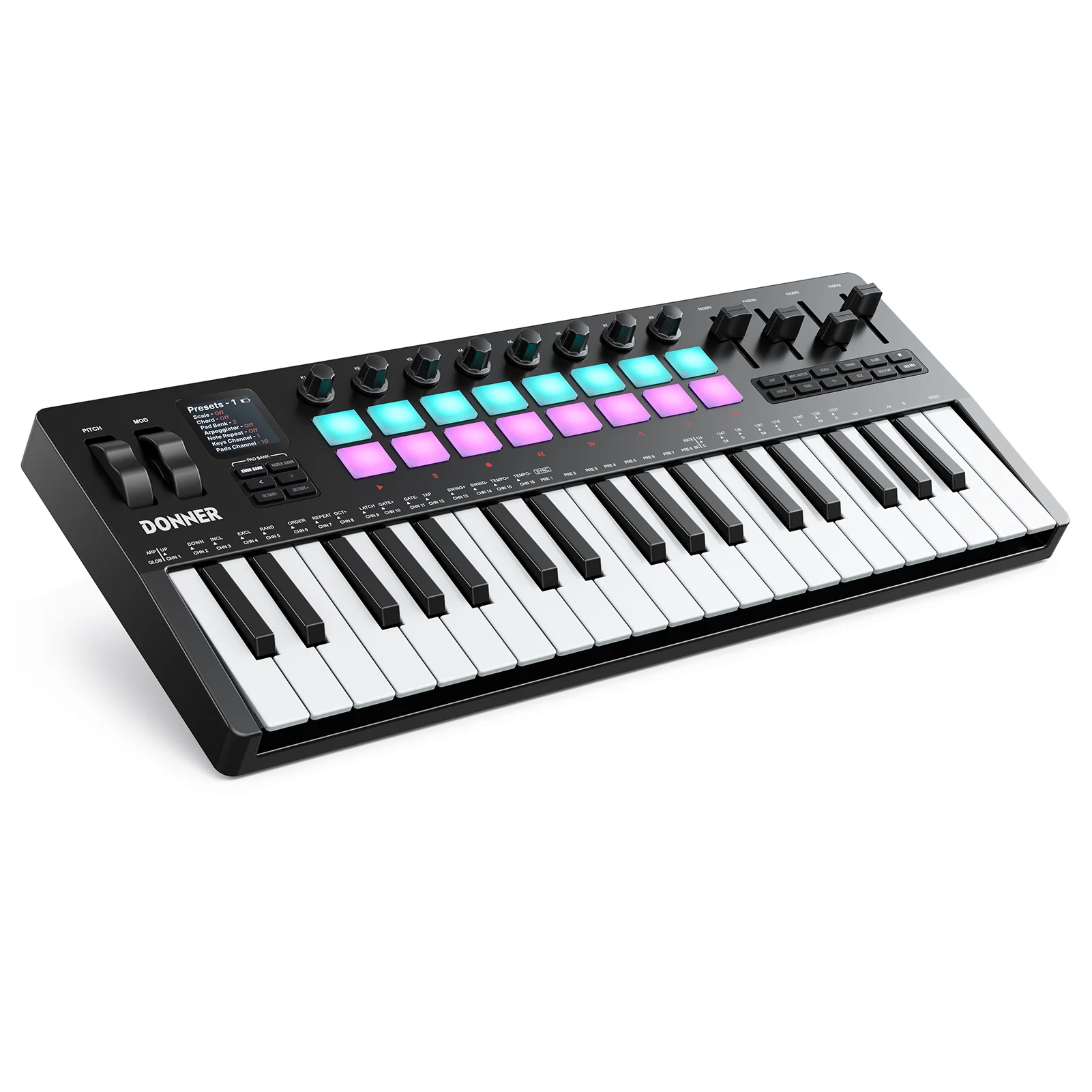 Donner Starrykey-37 Play Midi Controller - Image 3