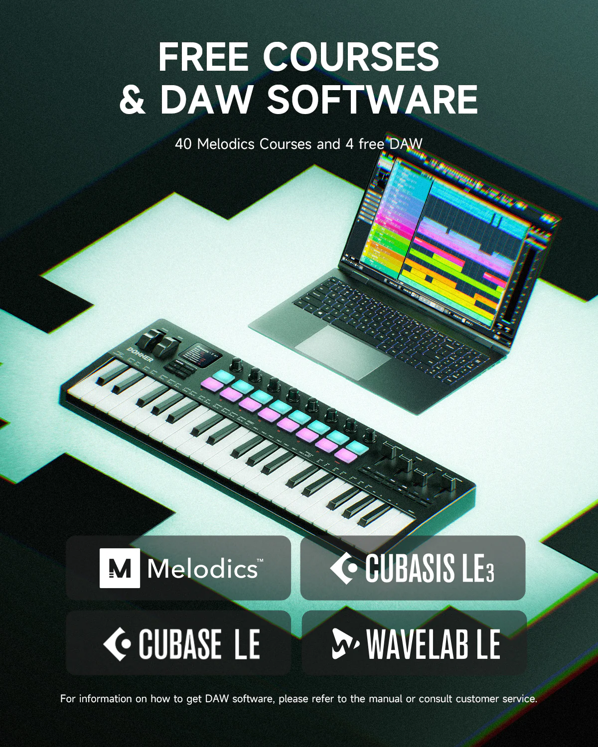 Donner Starrykey-37 Play Midi Controller - Image 5