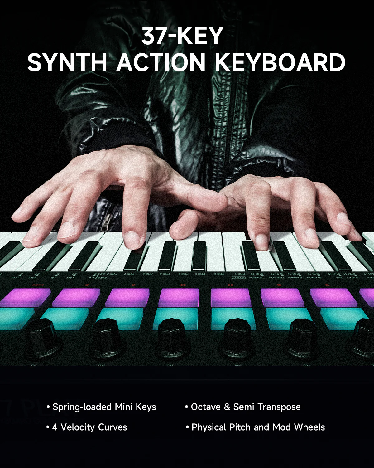 Donner Starrykey-37 Play Midi Controller - Image 7