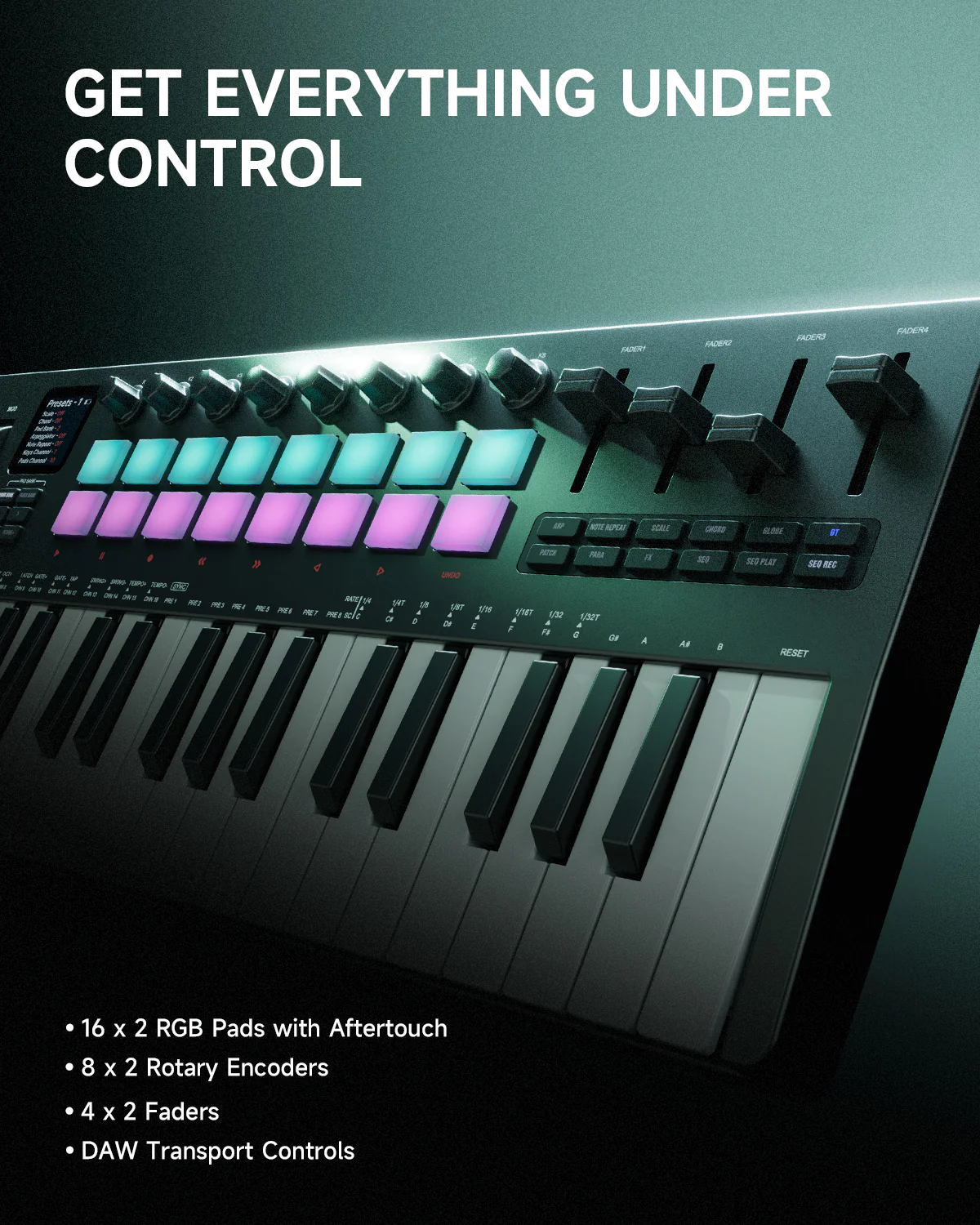 Donner Starrykey-37 Play Midi Controller - Image 8