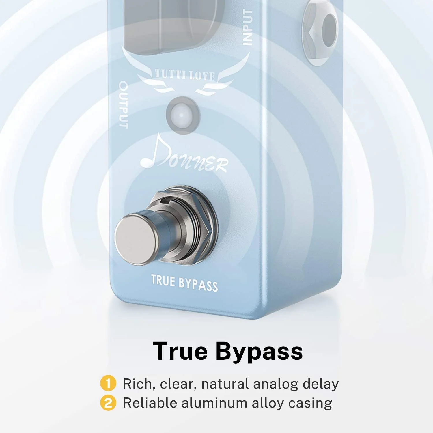 Donner Tutti Love Chorus Pedal Modulation Effect - Image 3