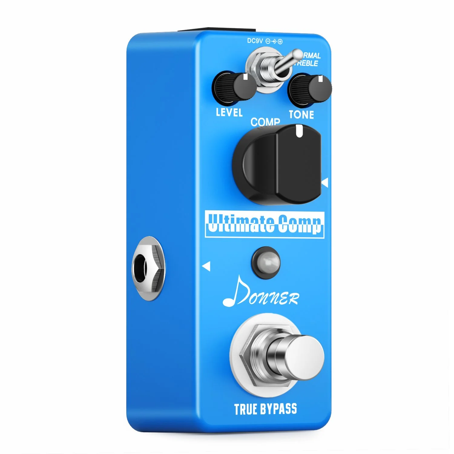 Donner Ultimate Compressor Pedal Filter Effect with Normal and Treble Compression - Image 7