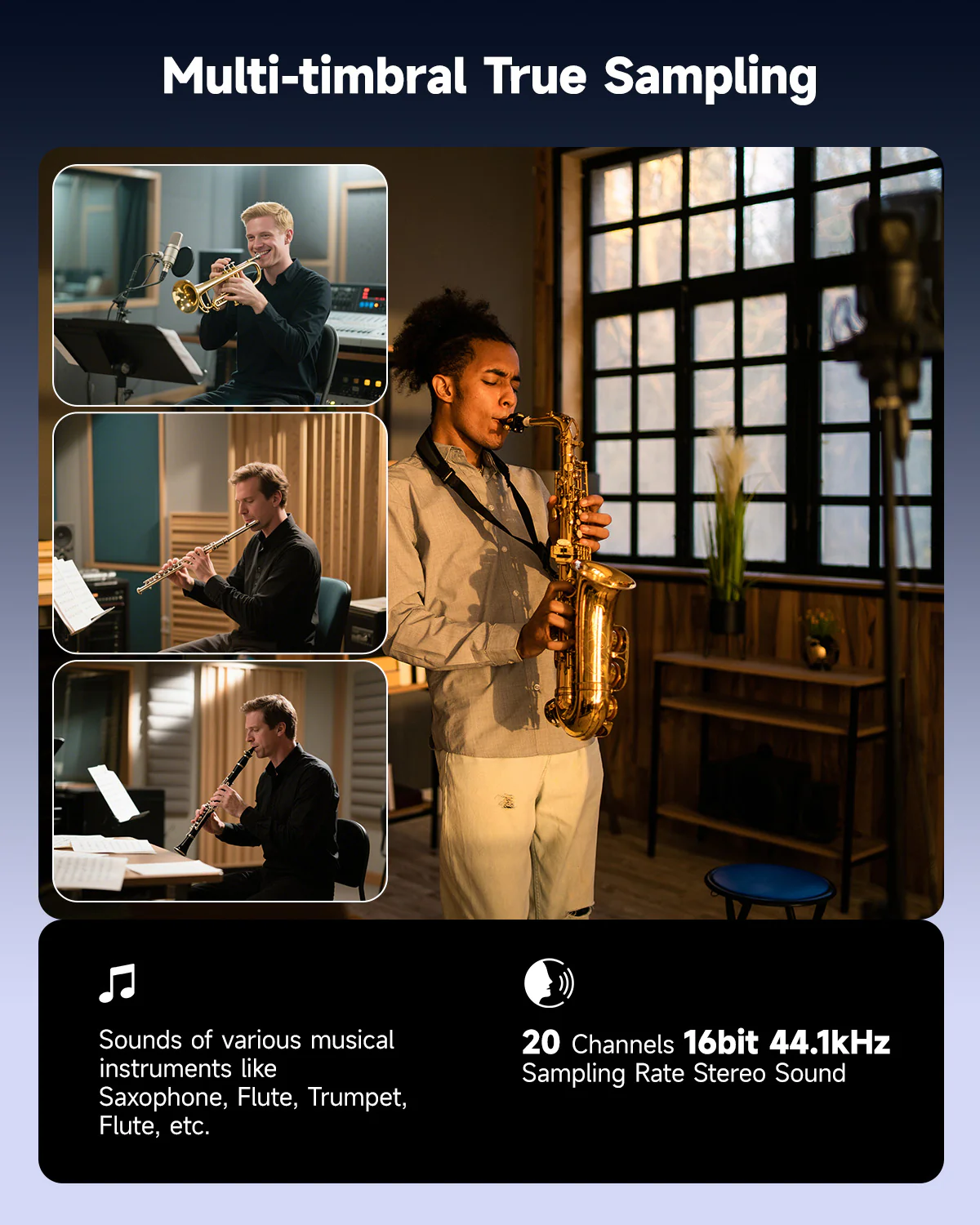 Eastar EDA-100 Digital Aerophone Electronic Blowpipe - Image 6