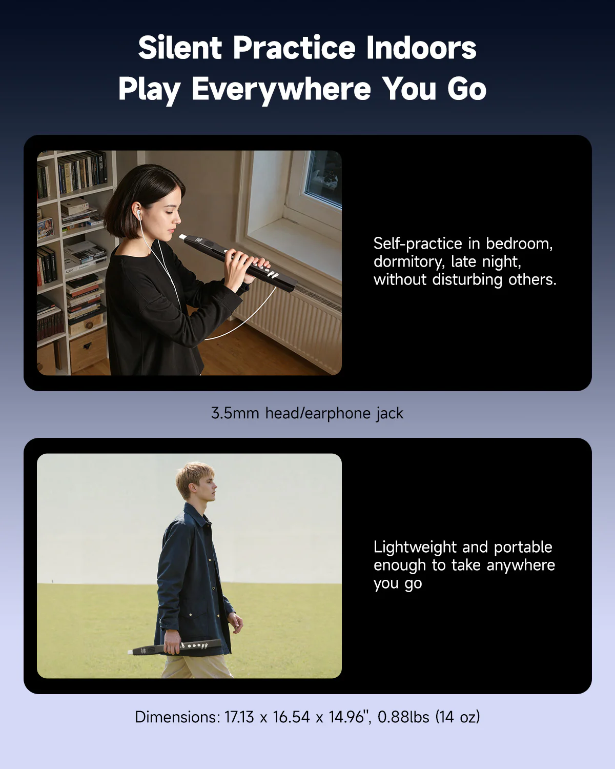 Eastar EDA-100 Digital Aerophone Electronic Blowpipe - Image 8